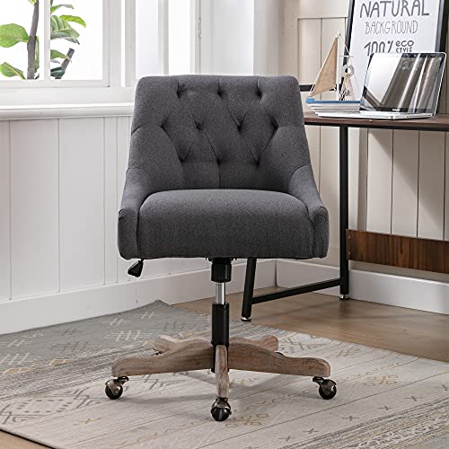 COOLMORE Swivel Shell Chair for Living Room/Modern Leisure Office Chair, Haushalt & Wohnen (Schwarz) von Moimhear