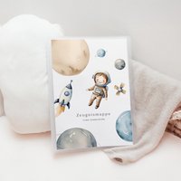 Personalisierte Zeugnismappe Fynn Im Weltall - Geschenk Zur Einschulung Für Jungen Mit Astronaut, Planeten & Klarsichtfolien Zeugnisse Personalisierte Zeugnismappe Fynn Im Weltall - Geschenk Zur Einschulung Für Jungen Mit Astronaut, Planeten & Klarsichtfolien Zeugnisse von MoinMagda