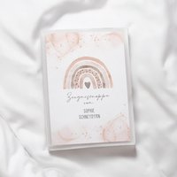Personalisierte Zeugnismappe Regenbogen Beige Mit 20 Klarsichtfolien - Perfektes Geschenk Zur Einschulung Oder Für Das Erste Schulzeugnis Personalisierte Zeugnismappe Regenbogen Beige Mit 20 Klarsichtfolien - Perfektes Geschenk Zur Einschulung Oder Für Das Erste Schulzeugnis von MoinMagda