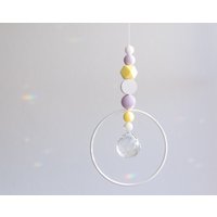Suncatcher | Zitrone Flieder Mobile Prisma Sonnenfänger von MoinMia