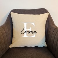 Kissen Personalisiert Mit Name Oder Wunschtext/Kissenbezug Füllung von MoiraLouArt