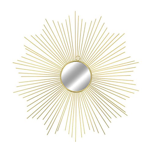 Hochwertiger Exclusiver Wandspiegel Rundspiegel Spiegel Dekospiegel Sonne aus Metall in Gold Ø65cm Hochwertiger Exclusiver Wandspiegel Rundspiegel Spiegel Dekospiegel Sonne aus Metall in Gold Ø65cm von Mojawo