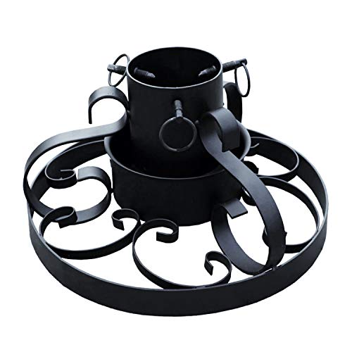 Metall Weihnachtsbaumständer Ø 34cm Baumständer Tannenbaumständer Christbaumständer mit Orrnamente Metall Weihnachtsbaumständer Ø 34cm Baumständer Tannenbaumständer Christbaumständer mit Orrnamente von Mojawo