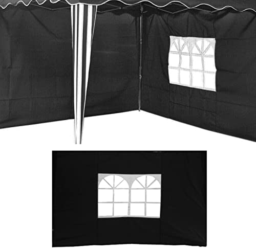 Mojawo 2er Set Seitenteile Fenster Seitenwand Pavillon Faltpavillon Fenster Schwarz PA - beschichtet 300x200cm Mojawo 2er Set Seitenteile Fenster Seitenwand Pavillon Faltpavillon Fenster Schwarz PA - beschichtet 300x200cm von Mojawo