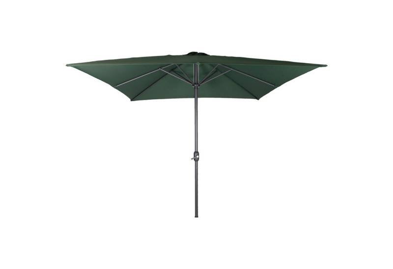 Mojawo Ampelschirm Alu Sonnenschirm Rechteck Marktschirm 3m x 2m mit Kurbel von Mojawo