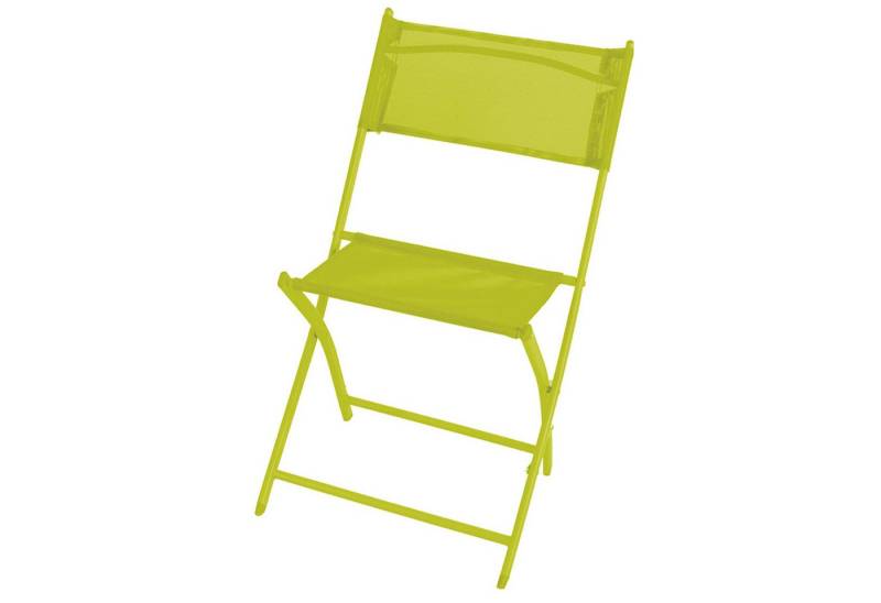 Mojawo Armlehnstuhl Garten Klappstuhl Gartenstuhl Campingstuhl Klappbar klappbar Limegrün von Mojawo