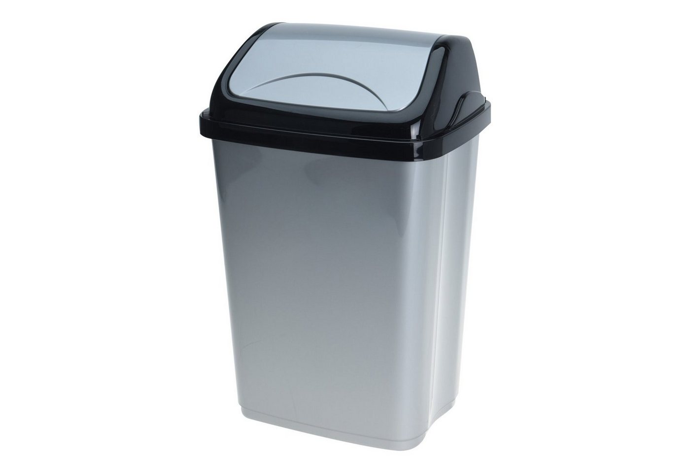 Mojawo Aschenbecher Abfalleimer Schwingdeckeleimer Mülleimer Müllbehälter Kunststoff 16L von Mojawo