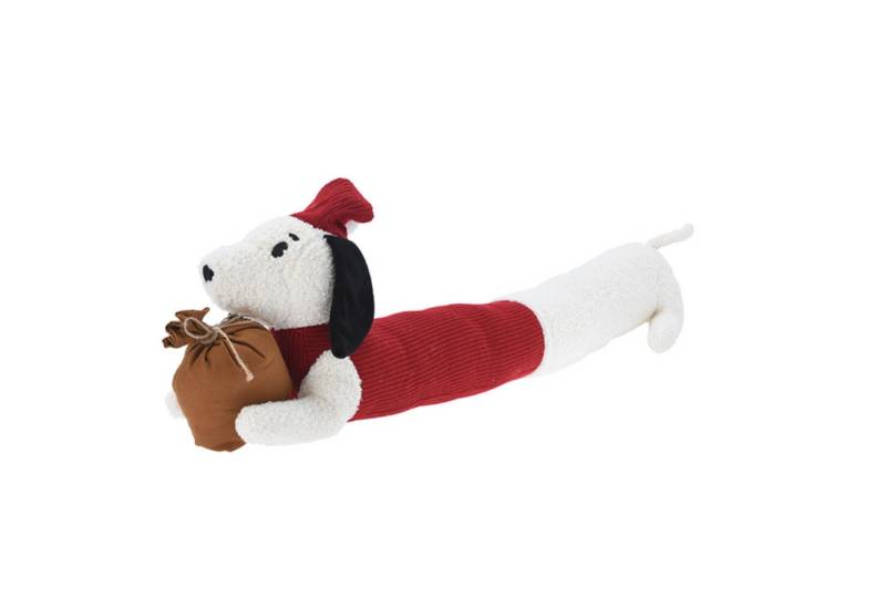 Mojawo Bodentürstopper Zugluftstopper Windstopper Dichtung Doppeldichtung Dackel Hund L80cm von Mojawo