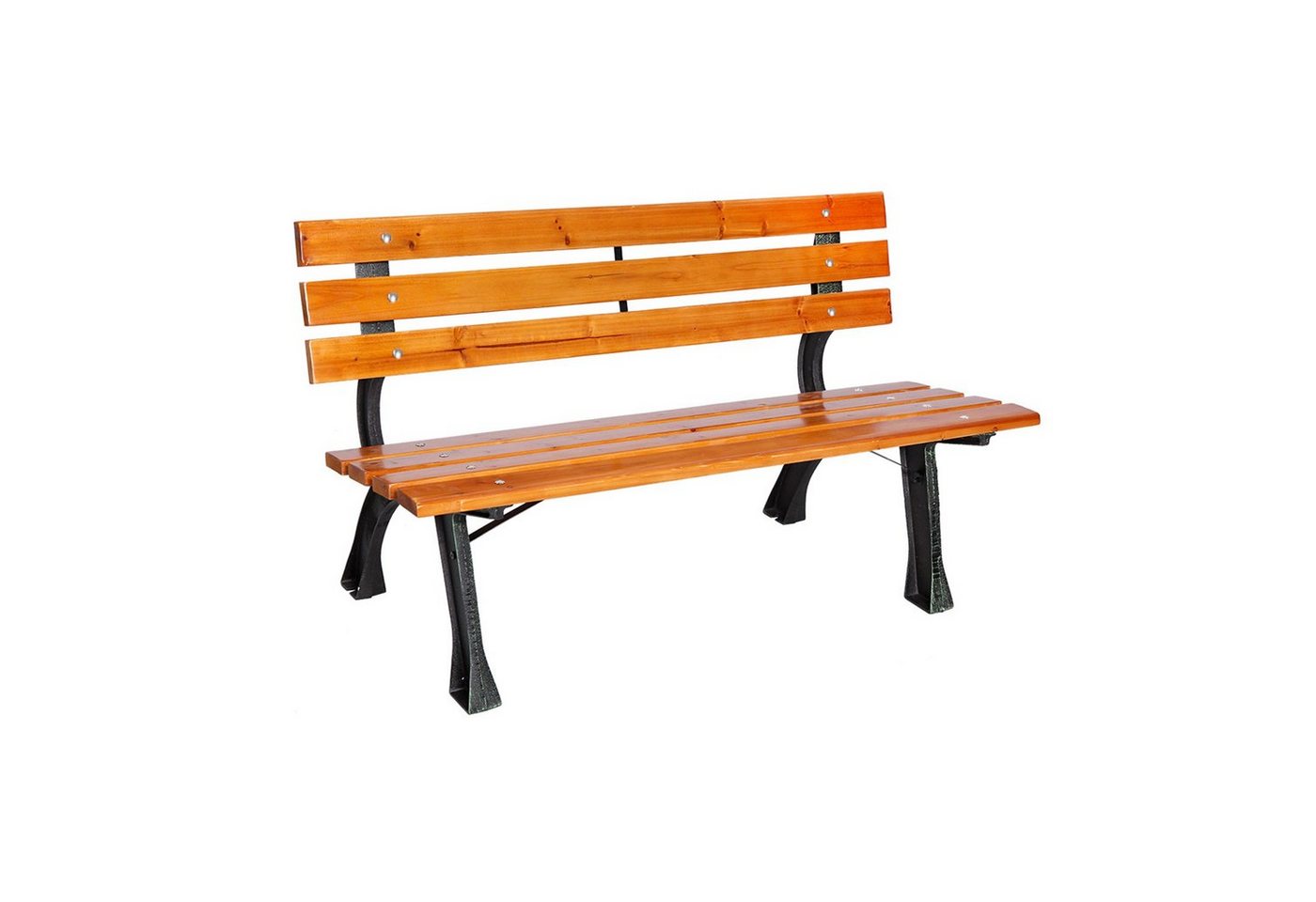 Mojawo Eckbank Stabile Parkbank Massivholz und Gusseisen 150 x 56 x 70 cm Mojawo Eckbank Stabile Parkbank Massivholz und Gusseisen 150 x 56 x 70 cm von Mojawo
