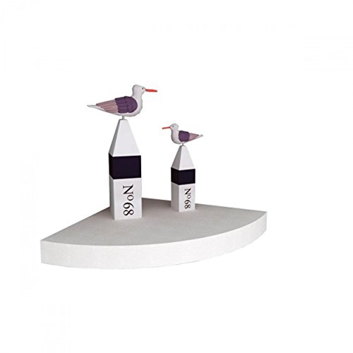Mojawo Eckregal Wandregal Hängeregal MDF Weiß CD-Board Schweberegal Bücherregal 30x30x3,8cm Mojawo Eckregal Wandregal Hängeregal MDF Weiß CD-Board Schweberegal Bücherregal 30x30x3,8cm von Mojawo