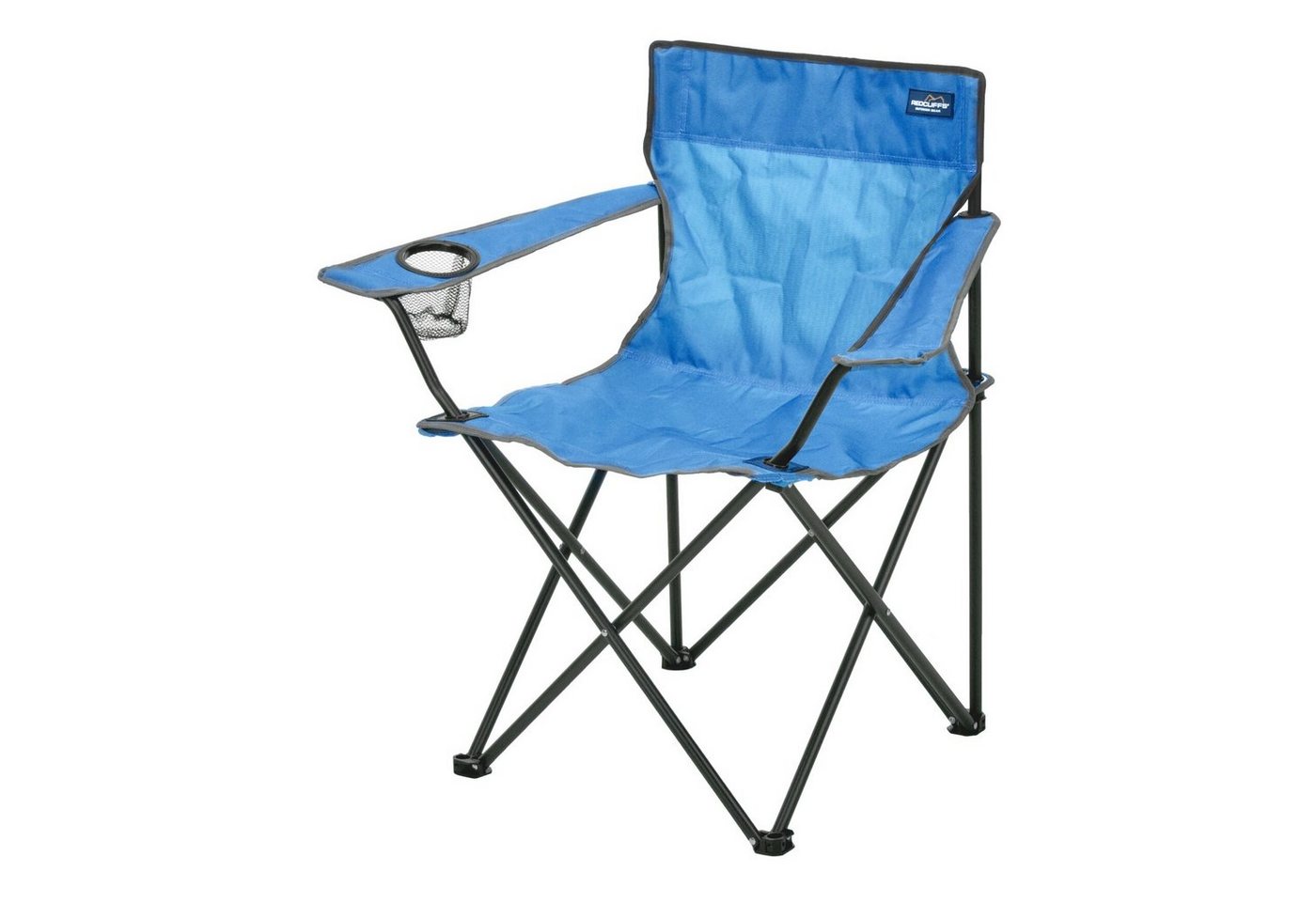 Mojawo Klappstuhl Anglersessel mit Getränkehalter und Tasche Blau Mojawo Klappstuhl Anglersessel mit Getränkehalter und Tasche Blau von Mojawo