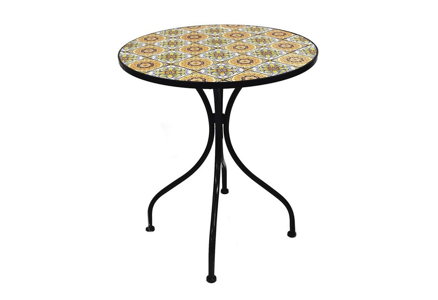 Mojawo Küchentisch Mosaik Mosaiktisch Gartentisch Bistrotisch Tisch 60cm von Mojawo