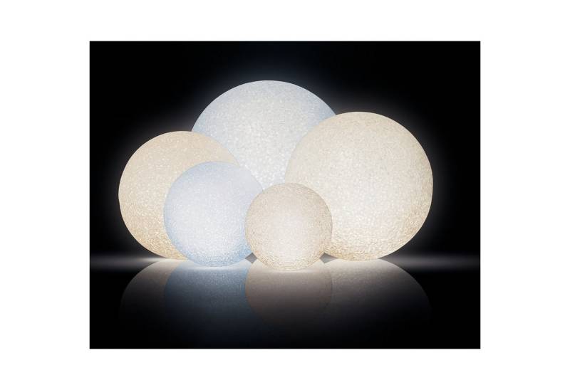 Mojawo Lichterschlauch LED Leuchtkugel Dekokugel 4 Funktionen Acryl warm / kalt - weiß Ø12cm Mojawo Lichterschlauch LED Leuchtkugel Dekokugel 4 Funktionen Acryl warm / kalt - weiß Ø12cm von Mojawo