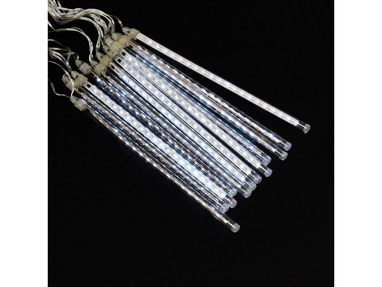Mojawo Lichtervorhang Meteor Lichter Lichterkette 240 LED 12 Stangen jede 31 cm Mojawo Lichtervorhang Meteor Lichter Lichterkette 240 LED 12 Stangen jede 31 cm von Mojawo