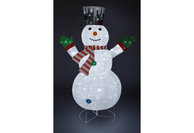 Mojawo Lichtervorhang XXL LED Schneemann / Weihnachtsmann 180CM 200 LEDs IP44 für außen Mojawo Lichtervorhang XXL LED Schneemann / Weihnachtsmann 180CM 200 LEDs IP44 für außen von Mojawo