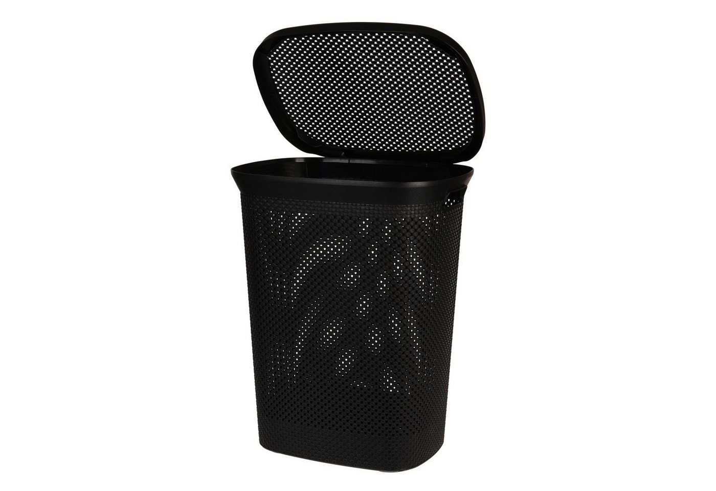 Mojawo Wäschewanne Wäschekorb Wäschebox Wäschetruhe mit Deckel Schwarz 60L Mojawo Wäschewanne Wäschekorb Wäschebox Wäschetruhe mit Deckel Schwarz 60L von Mojawo