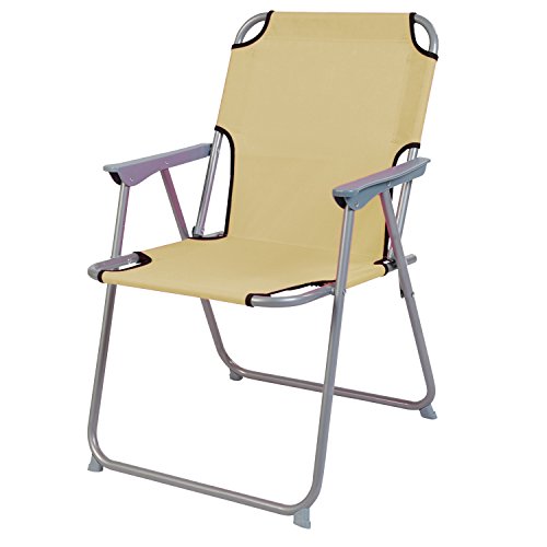 Praktisch und Gut. Campingstuhl Faltstuhl Stoff Beige Camping-Klappstuhl Anglerstuhl Regiestuhl Angelstuhl Metall Praktisch und Gut. Campingstuhl Faltstuhl Stoff Beige Camping-Klappstuhl Anglerstuhl Regiestuhl Angelstuhl Metall von Mojawo