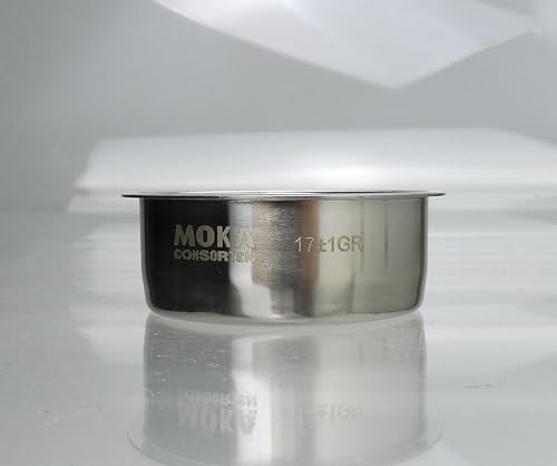 Sieb | Quick Mill Gruppe | Präzisions Espresso-Sieb | 17±1 GR | Ridgeless | H 24.5 MM von Moka Consorten