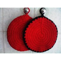 Doppelt Gehäkelte Topflappen Doppelt Gehäkelte Topflappen von Mokaibohandarbeiten