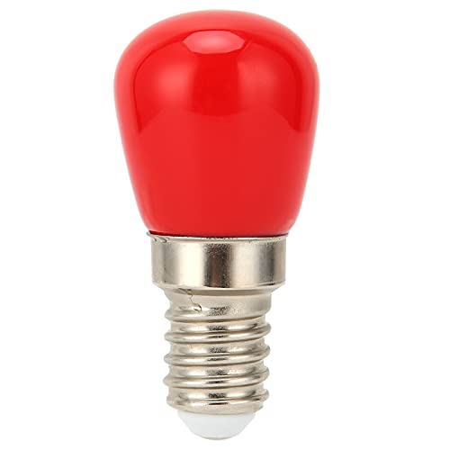 Mokernali E14-LED-Glühbirne, 3-W-Glühbirne, 350-lm-LED-Lampen Mit 4 Farben Zur Auswahl, Für Deckenlampe, Wandlampe, Kühlschrankbeleuchtung (220–240 V) (blau), Anderes Beleuchtungszubehör(Rot) von Mokernali