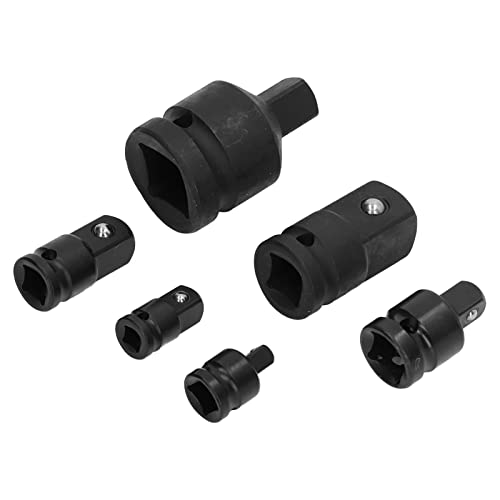 Schlagschrauber-Adapter-Set, Steckschlüssel-Adapter, 1 3/4, 1/2, 3/8, 1/4 Zoll Schlagantrieb, Mit Kunststoffbox, Für Die Hauswartung von Mokernali