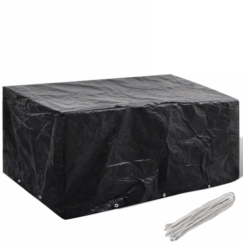 Mokuyary Gartenmöbel Abdeckung wasserdichte, Terrassenmöbel Abdeckung Anti-UV für Gartentische, Loungemöbel Gartenmöbel-Abdeckung 8 Ösen 240x140x90 cm Mokuyary Gartenmöbel Abdeckung wasserdichte, Terrassenmöbel Abdeckung Anti-UV für Gartentische, Loungemöbel Gartenmöbel-Abdeckung 8 Ösen 240x140x90 cm von Mokuyary