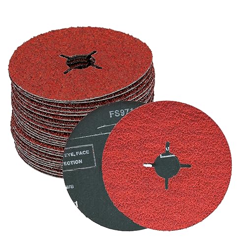 Molatool 10 Stück Fiberschleifscheiben Keramik 180 mm P40 Molatool 10 Stück Fiberschleifscheiben Keramik 180 mm P40 von Molatool