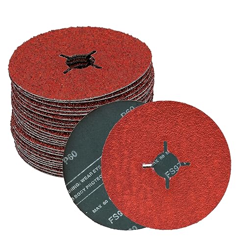 Molatool 10 Stück Fiberschleifscheiben Keramik 180 mm P60 Molatool 10 Stück Fiberschleifscheiben Keramik 180 mm P60 von Molatool