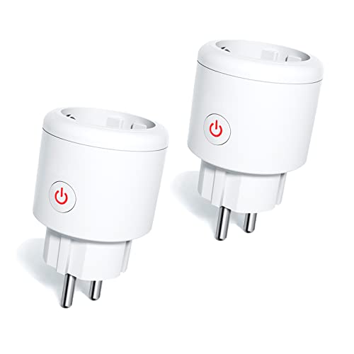 ZigBee Smart Steckdose mit Strommessung, Alexa Steckdose mit App Fernbedienung 16A, Smart Home Steckdose mit Timer Funktion kompatibel mit Alexa/Google Home, Sprachsteuerung (Hub Erforderlich) 2PCS ZigBee Smart Steckdose mit Strommessung, Alexa Steckdose mit App Fernbedienung 16A, Smart Home Steckdose mit Timer Funktion kompatibel mit Alexa/Google Home, Sprachsteuerung (Hub Erforderlich) 2PCS von Molczov