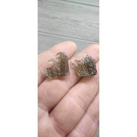 Set Von Zwei Moldaviten 3, 52 Gr Aus Tschechien Set Von Zwei Moldaviten 3, 52 Gr Aus Tschechien von Moldavitestones