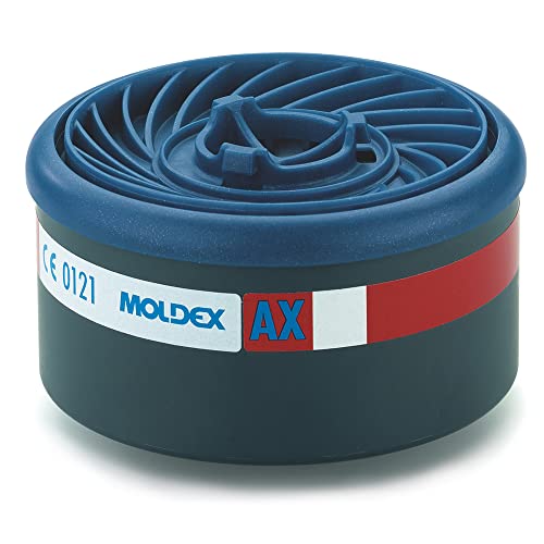 Moldex Gasfilter AX für Serie 7000 und 9000 Easy Lock, 8 Stück, 9600 von Moldex