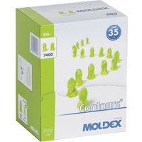 Moldex - 740001 Contours Gehörschutzstöpsel 35 dB einweg 200 Paar von Moldex