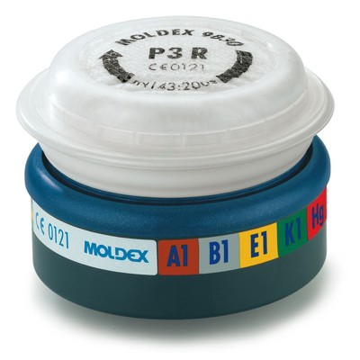 Kombinationsfilter EasyLock® 9730, DIN EN 14387:2004 + A1:2008, ABEK1 Hg P3 von Moldex