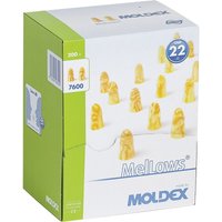 Moldex - 760001 MelLows Gehörschutzstöpsel 22 dB einweg en 352-2 200 Paar von Moldex