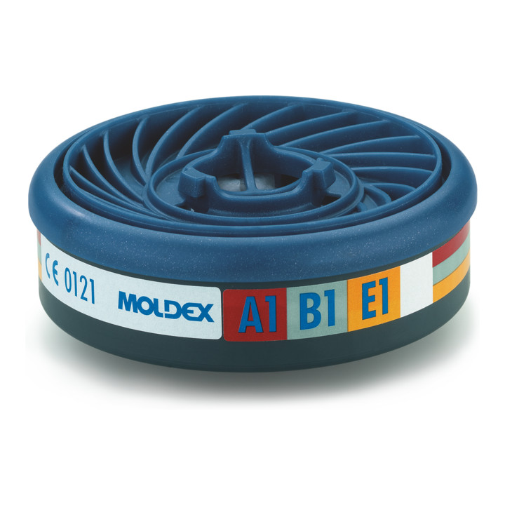 Moldex Gasfilter Abe1 Atemschutzfilter Easy Lock Serie 7000 9000 Organische Gase B-Ware von Moldex