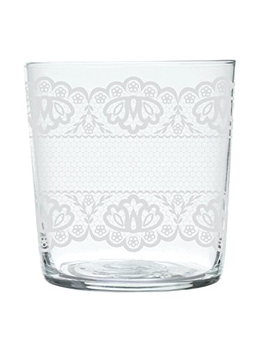 Molecuisine Glas 6er Set Lace transparent/weiß von Excelsa