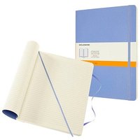 MOLESKINE Notizbuch Classic Collection flexibler Einband ca. DIN A4 liniert, hortensienblau Softcover 192 Seiten MOLESKINE Notizbuch Classic Collection flexibler Einband ca. DIN A4 liniert, hortensienblau Softcover 192 Seiten von Moleskine