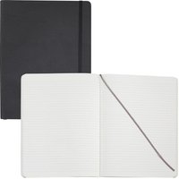 MOLESKINE Notizbuch Notizbuch A4 liniert schw. SC ca. DIN A4 liniert schwarz von Moleskine