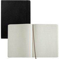 MOLESKINE Notizbuch Classic Collection flexibler Einband ca. DIN A4 kariert, schwarz Softcover 192 Seiten von Moleskine