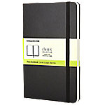 Moleskine Notizbuch DIN A5 Blanko Gebunden Karton Hardback Schwarz Nicht perforiert 240 Seiten von Moleskine