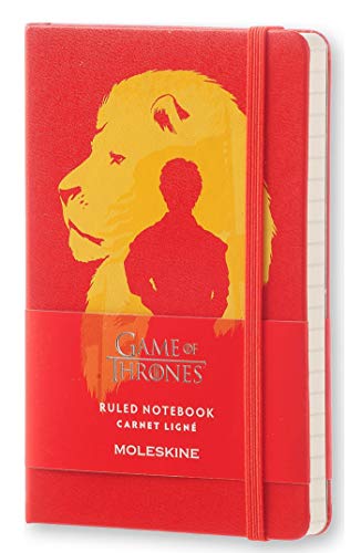 Moleskine Notizbuch Game of Thrones, Pocket, Liniert, Hard Cover, rot von Moleskine