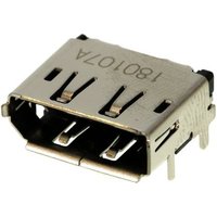 Molex 472720001 Displayport-Steckverbinder Buchse Polzahl (num): 20 Schwarz 250 St. Tape on Full ree Molex 472720001 Displayport-Steckverbinder Buchse Polzahl (num): 20 Schwarz 250 St. Tape on Full ree von Molex