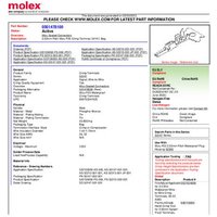 Molex 501478100 2.5 SP Male term 501478100 Inhalt von Molex