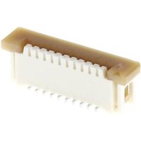 Molex FFC/FPC-Anschluss Polzahl Gesamt 10 Rastermaß: 1mm 526101072 1000 St. Tape on Full reel von Molex