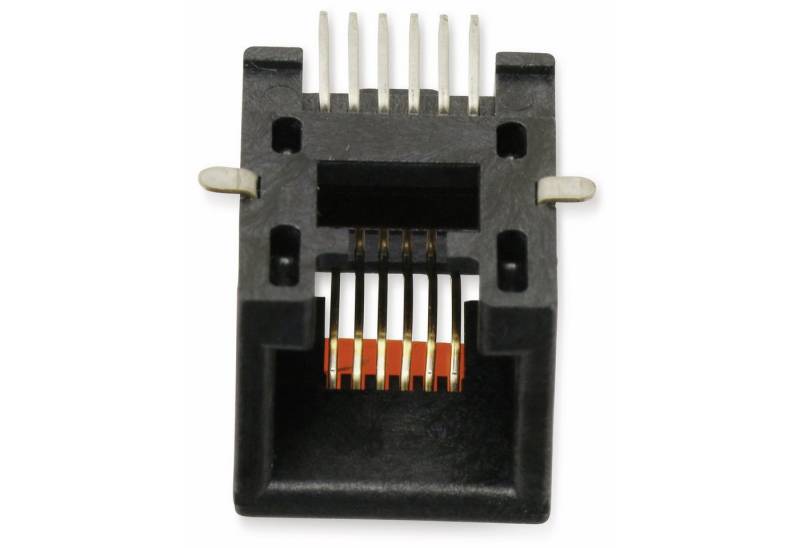 Molex Klemmen MOLEX SMD Modularbuchse 0855025007, 6P6C, 90° von Molex