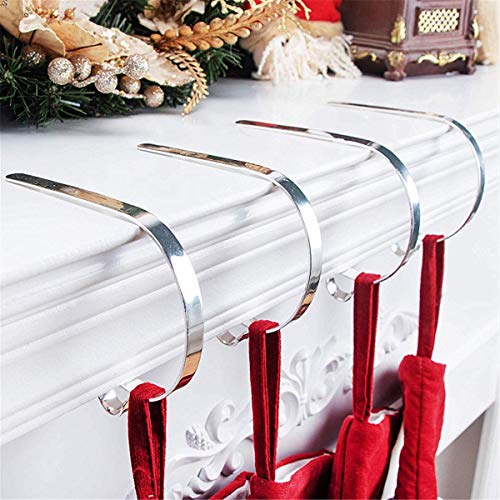 Molinter Kamin Haken Nikolausstrumpf Weihnachtsstrumpf Halterung Nikolausstiefel Halter Haken (6 Stück) von Molinter