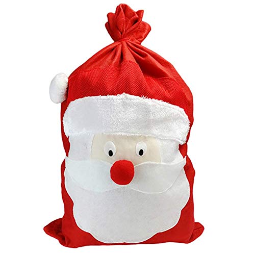 Molinter Weihnachtsmannsack Nikolaussack Geschenktüten übergroß Weihnachtstüten Weihnachten Süßigkeit-Beutel Molinter Weihnachtsmannsack Nikolaussack Geschenktüten übergroß Weihnachtstüten Weihnachten Süßigkeit-Beutel von Molinter