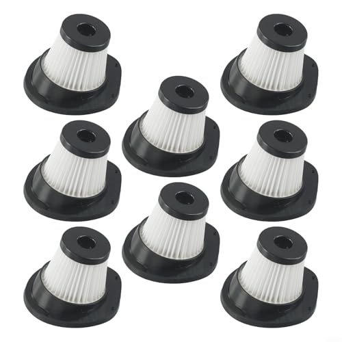1 Pack Waschbarer Ersatzfilter für VacLife VL188 VL189 Staubsauger Wiederverwendbarer Filter Hohe Filtrationsleistung 99 Prozent Effektiv gegen Allergene Tierhaare Leicht zu reinigen Perfekt(8 PACK) von Moliuoly