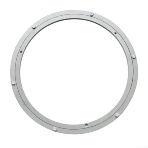 12–39 cm Drehbare Lagerbasis Lazy-Susan-Drehteller aus Aluminiumlegierung mit Edelstahlkugellagern für Küchentisch, Esstisch, Tortendekoration, Servierplatten und Gewürzregale(16in) von Moliuoly