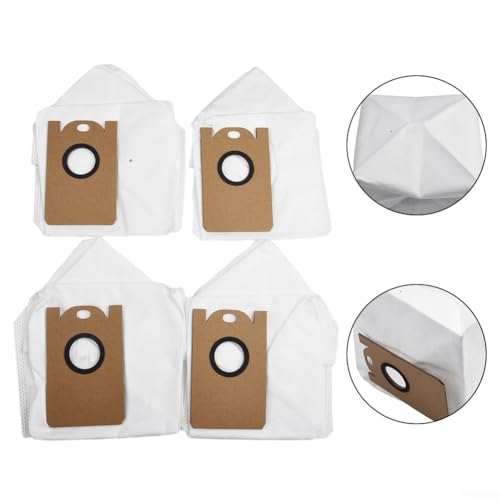 3,5L Staubbeutel für iHome AutoVac-Nova Self Empty Robot Staubsauger iHRV6 iHRV14 iHRV11-2-lagige Meltblown-Faser und Vliesstoff Konstruktion für optimale Leistung(10 PACK) von Moliuoly